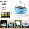 NEWDAYS brand's new cross-border solar charging flying saucer bulb magnetic hanging light, night market street stall, household backup emergency led camping circular Application Scenario